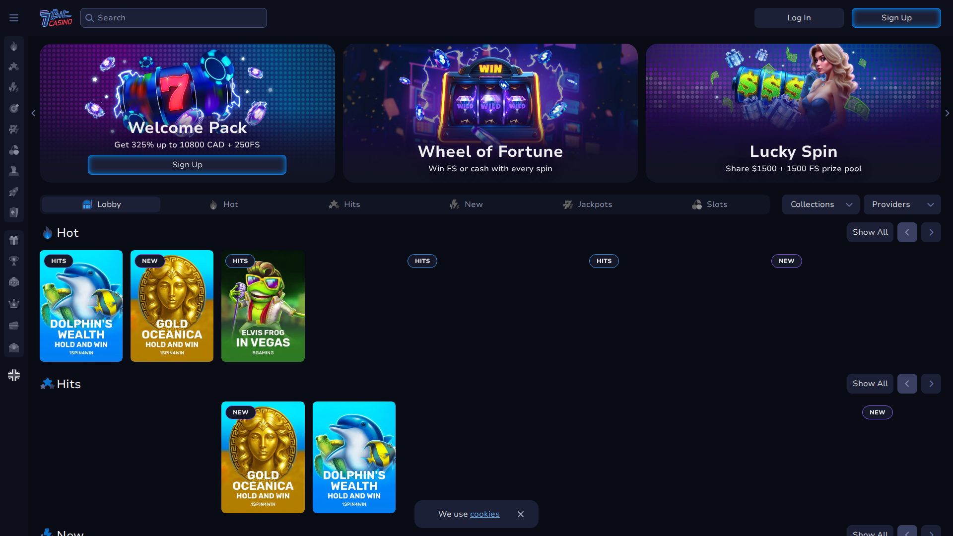 7Bit Casino Casino Homepage